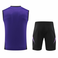 Germany Sleeveless Training Kit Purple Euro 2024