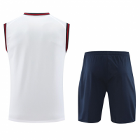 Barcelona Sleeveless Training Kit White 2024/25