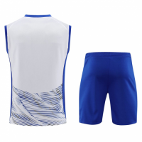 Inter Milan Sleeveless Training Kit White 2024/25