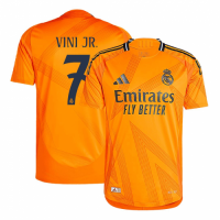 VINI JR. #7 Real Madrid Away Jersey Player Version 2024/25
