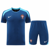 Portugal Pre-Match Kit Blue Euro 2024