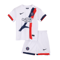 Kids PSG Away Full Kit(Jersey+Shorts+Socks) 2024/25