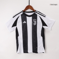 Kids Juventus Home Full Kit(Jersey+Shorts+Socks) 2024/25