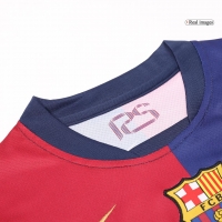 Kids Barcelona Home Full Kit(Jersey+Shorts+Socks) 2024/25