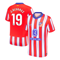 J.ALVAREZ #19 Atletico Madrid Home Jersey 2024/25