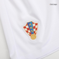 Kids Croatia Home Kit(Jersey+Shorts) Euro 2024