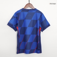 Kids Croatia Away Jersey Kit Euro 2024