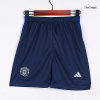 Kids Manchester United Away Kit Jersey+Shorts 2024/25