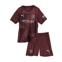 Kids Manchester City Third Jersey Kit 2024/25