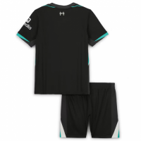 Kids Liverpool Away Kit Jersey+Shorts 2024/25