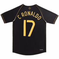 C.RONALDO #17 Retro Portugal Away Jersey World Cup 2006