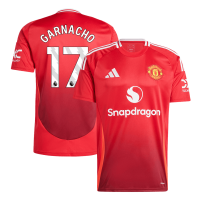 GARNACHO #17 Manchester United Home Jersey 2024/25