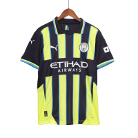 Manchester City Away Full Kit(Jersey+Shorts+Socks) 2024/25