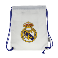 Real Madrid Crest Gymsack -White/Blue