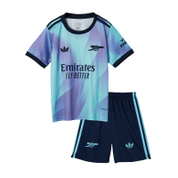 Kids Arsenal Third Full Kit(Jersey+Shorts+Socks) 2024/25