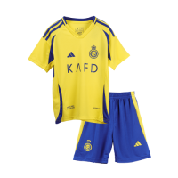 Kids Al Nassr Home Kit Jersey+Shorts 2024/25