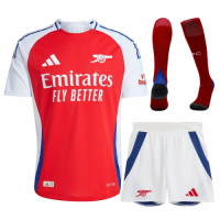 Arsenal Home Match Jersey+Shorts+Socks Full Kit Player Version 2024/25