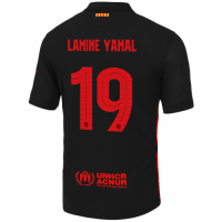 LAMINE YAMAL #19 Barcelona Away Jersey Player Version 2024/25 - UCL Font