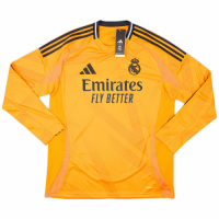 Real Madrid Away Long Sleeve Jersey 2024/25