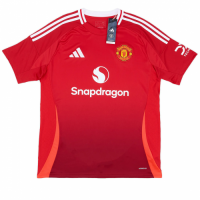 GARNACHO #17 Manchester United Home Jersey 2024/25 - Man United Font