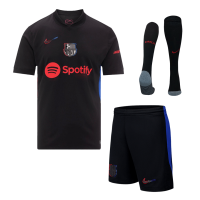 Barcelona Away Full Kit(Jersey+Shorts+Socks) 2024/25