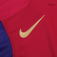 LEWANDOWSKI #9 Barcelona Home Spotify Logo Without Text Jersey 2024/25