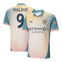 HAALAND #9 Manchester City 'Definitely City' Fourth Jersey 2024/25 - UCL Font