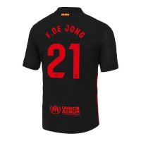 F.DE JONG #21 Barcelona Away Match Jersey 2024/25