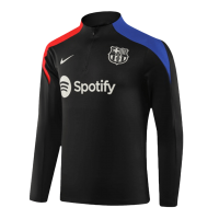 Barcelona Zipper Sweatshirt Kit(Top+Pants) 2024/25