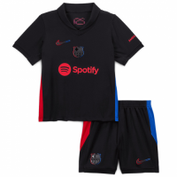 Kids Barcelona Away Kit Jersey+Shorts 2024/25