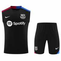 Barcelona Pre-Match Vest Kit(Jersey+Shorts) 2024/25