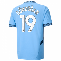 GÜNDOĞAN #19 Manchester City Home Jersey 2024/25