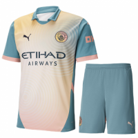 Manchester City Fourth 'Definitely City' Kit (Jersey+Shorts) 2024/25