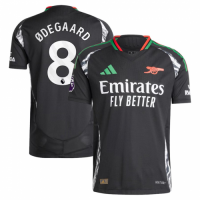 ØDEGAARD #8 Arsenal Away Match Jersey 2024/25