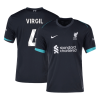 VIRGIL #4 Liverpool Away Jersey 2024/25