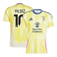 YILDIZ #10 Juventus Away Save The Children Jersey 2024/25