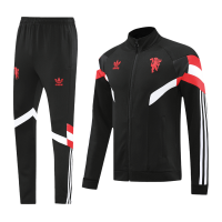 Manchester United Training Kit (Jacket+Pants) Black 2024/25