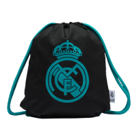 Discount Real Madrid Crest Gymsack - Black