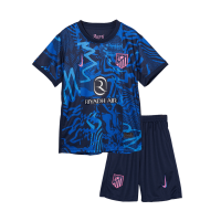 Kids Atletico Madrid Third Kit(Jersey+Shorts) 2024/25