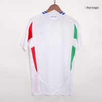 CHIESA #14 Italy Away Jersey Player Version Euro 2024