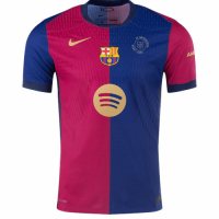 Barcelona 125th Anniversary Spotify Logo Without Text Home Match Jersey 2024/25