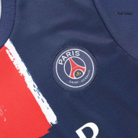 KVARATSKHELIA #7 Kids PSG Home Jersey Kit 2024/25