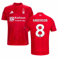 ANDERSON #8 Nottingham Forest Home Jersey 2024/25