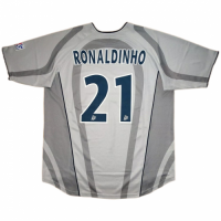 RONALDINHO #21 Retro PSG Away Jersey 2001/02