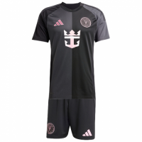 Kids Inter Miami CF Away Kit(Jersey+Shorts) 2025