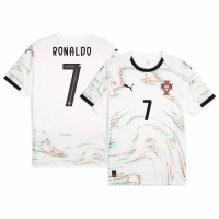 RONALDO #7 Portugal Away Jersey 2025