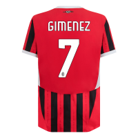 GIMENEZ #7 AC Milan Home Jersey Player Version 2024/25