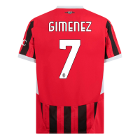 GIMENEZ #7 AC Milan Home Jersey 2024/25