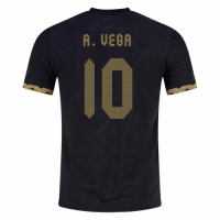 A. VEGA #10 Mexico Third Jersey Gold Cup Player Version 2025