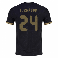 L. CHÁVEZ #24 Mexico Third Jersey Gold Cup Player Version 2025